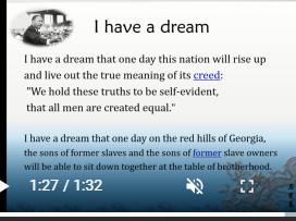 ppt 봥I have a dream